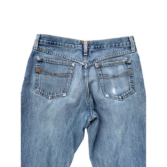 Ariat Loop Lock Mens Blue Denim Jeans Relaxed Straight Fit Size 31x31 - Picture 6 of 12